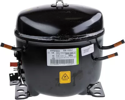 ΜΟΤΕΡ(ΣΥΜΠΙΕΣΤΗΣ) ΨΥΓΕΙΟΥ EMBRACO EGX110CLC 1/3 HP R600a