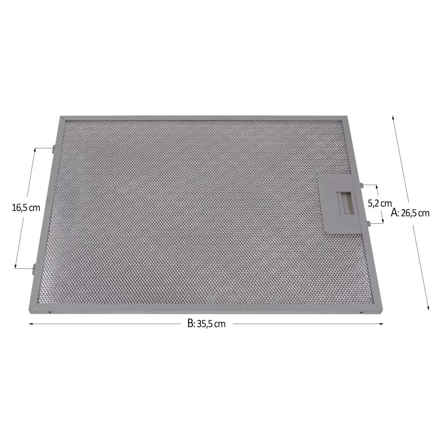ΦΙΛΤΡΟ ΑΠΟΡΡΟΦΗΤΗΡΑ ΜΕΤΑΛΛΙΚΟ ΣΥΜΒΑΤΟ ΓΙΑ BOSCH/ΣΙΕΜΕΝΣ 26,5X35,5 cm