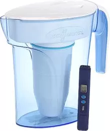 ΚΑΝΑΤΑ ΜΕ ΦΙΛΤΡΟ ΝΕΡΟΥ ZeroWater 5 stage advanced filtration 1,7lt / 7Cups + TDS tester