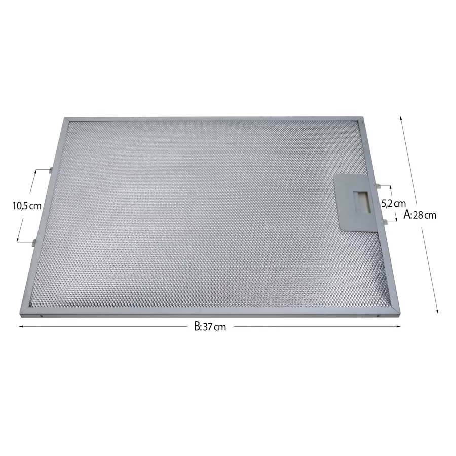 ΦΙΛΤΡΟ ΜΕΤΑΛΛΙΚΟ  ΑΠΟΡΡΟΦΗΤΗΡΑ ΤΕΚΑ DEP-60 28x37cm