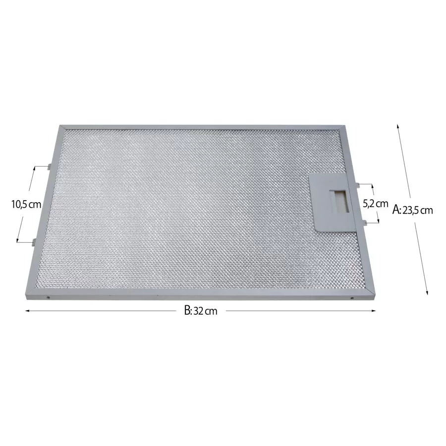 ΦΙΛΤΡΟ ΑΠΟΡΡΟΦΗΤΗΡΑ ΜΕΤΑΛΛΙΚΟ ΤΕΚΑ DB-60 23,5x32cm