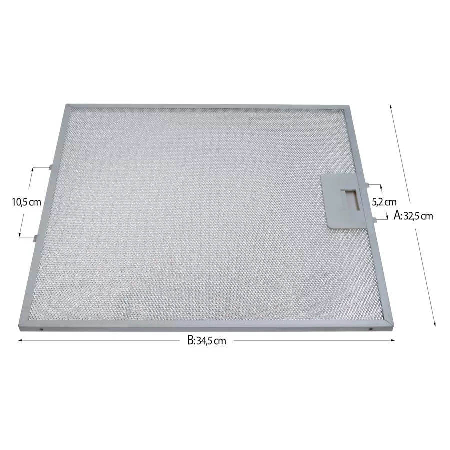 ΦΙΛΤΡΟ ΜΕΤΑΛΛΙΚΟ ΑΠΟΡΡΟΦΗΤΗΡΑ ΤΕΚΑ DBB-70HP 32,5x34,5cm