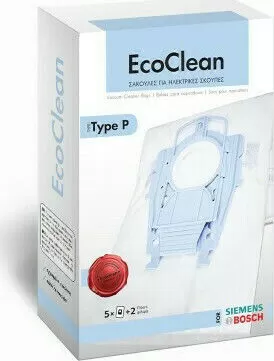 ΣΑΚΟΥΛΕΣ ECOCLEAN  ΓΙΑ ΣΚΟΥΠΑ SIEMENS/BOSCH  ΣΥΜΒΑΤΕΣ ΜΕ TYPE P  5 TEM