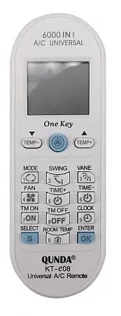 CONTROL ΚΛΙΜΑΤΙΣΙΚΟΥ UNIVERSAL KTe-08