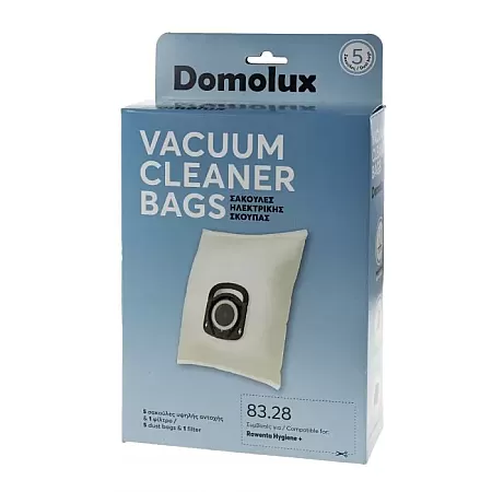 DOMOLUX ΣΑΚΟΥΛΕΣ ΣΚΟΥΠΑΣ ΣΥΜΒΑΤΕΣ ΜΕ ROWENTA HYGIENE+ OPTIMAL