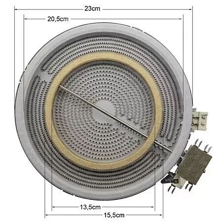 ΕΣΤΙΑ ΚΕΡΑΜΙΚΗ ΔΙΠΛΗ  EGO Φ230/153mm-