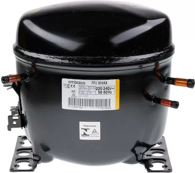ΜΟΤΕΡ (ΣΥΜΠΙΕΣΤΗΣ) EMBRACO FFU80HAK  R134a 1/4 HP