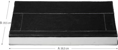 ΦΙΛΤΡΟ ΑΝΘΡΑΚΑ ΑΠΟΡΡΟΦΗΤΗΡΑ ΣΥΜΒΑΤΟ BOSCH / 39,5 x 19,5 cm