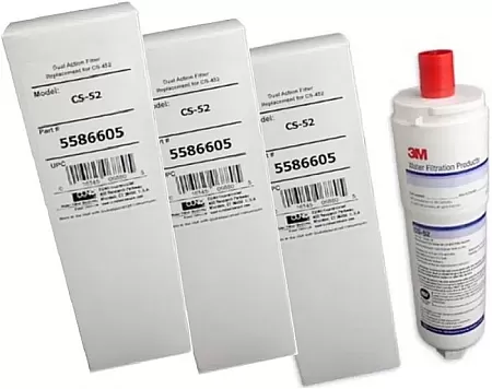 3X ΦΙΛΤΡA ΝΕΡΟΥ ΓΙΑ ΨΥΓΕΙΟ BOSCH/SIEMENS/NEFF  CS-52 ORIGINAL