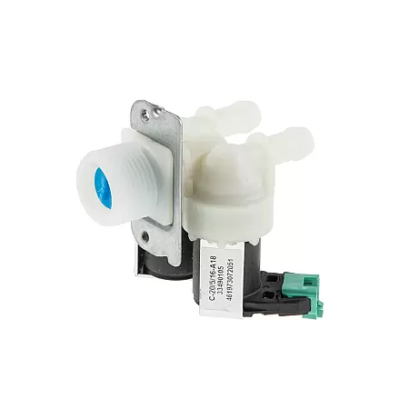 ΒΑΛΒΙΔΑ ΔΙΠΛΗ ΠΛΥΝΤΗΡΙΟΥ 180  Φ12mm WHIRLPOOL ΜΕ ΚΛΕΜΑ