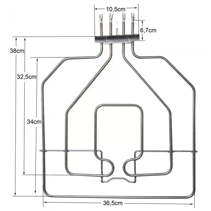ΑΝΤΙΣΤΑΣΗ ΑΝΩ & ΓΚΡΙΛ ΚΟΥΖΙΝΑΣ SIEMENS / BOSCH ME ANAKΛΗΣΗ