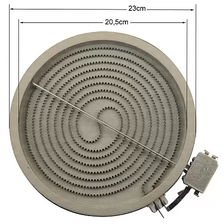 ΕΣΤΙΑ ΚΕΡΑΜΙΚΗ  ΕΙΚΑ 230mm 2100W