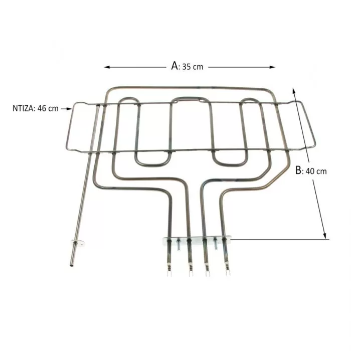 ΑΝΩ ΑΝΤΙΣΤΑΣΗ ΦΟΥΡΝΟΥ ΚΟΥΖΙΝΑΣ  PITSOS/SIEMENS/BOSCH PYROLISE 2800W