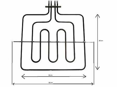 ΑΝΤΙΣΤΑΣΗ ΑΝΩ ΦΟΥΡΝΟΥ ΚΟΥΖΙΝΑΣ  ELCO/WHIRLPOOL 1000+2000W