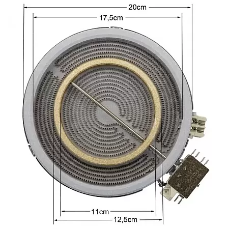 EΣΤΙΑ ΔΙΠΛΗ ΚΕΡΑΜΙΚΗ ΕGO 200/125mm