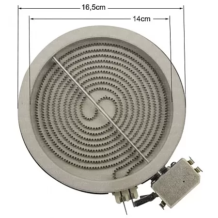 ΕΣΤΙΑ ΚΕΡΑΜΙΚΗ EIKA 165mm 1200W