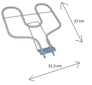 ΚΑΤΩ ΑΝΤΙΣΤΑΣΗ ΦΟΥΡΝΟΥ ΚΟΥΖΙΝΑΣ GORENJE-KORTING 1100W