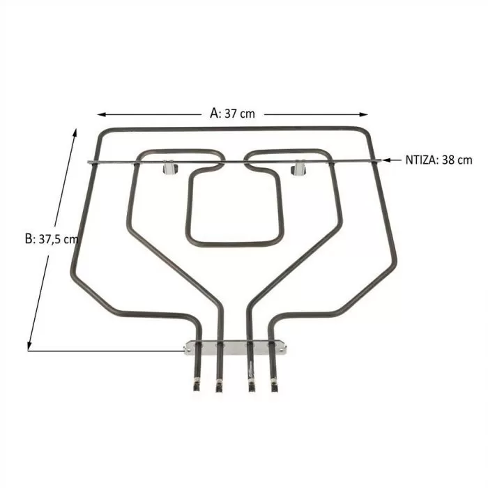ΑΝΤΙΣΤΑΣΗ ΑΝΩ ΜΕ ΓΚΡΙΛ ΦΟΥΡΝΟΥ PITSOS/SIEMENS/BOSCH 471375