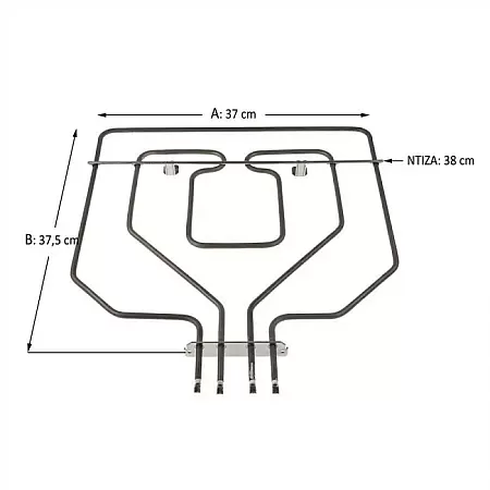 ΑΝΤΙΣΤΑΣΗ ΑΝΩ ΜΕ ΓΚΡΙΛ ΦΟΥΡΝΟΥ PITSOS/SIEMENS/BOSCH 471375