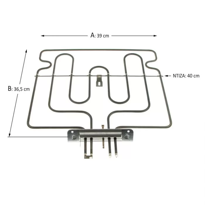 ΑΝΤΙΣΤΑΣΗ ΚΟΥΖΙΝΑΣ MIELE GRILL 1300W +1600W